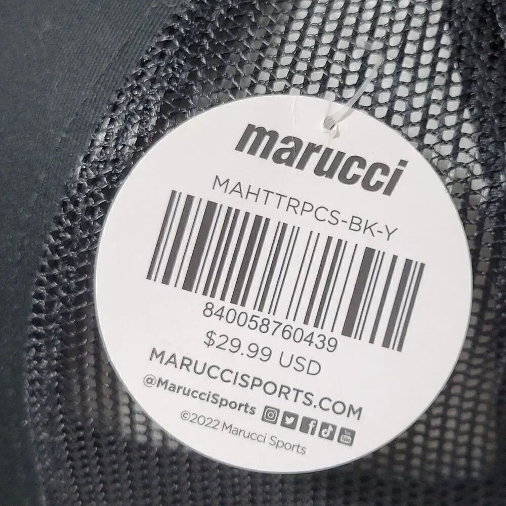 Marucci Baseball Hat Youth Snapback Adjustable Crosspatch‎ Trucker Cap Mesh Back